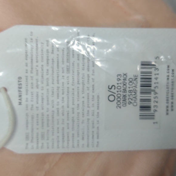 😺OBEY Champagne Ozark Backpack - Picture 13 of 14